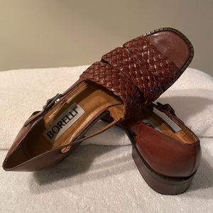 Borelli leather sandals, size 8m